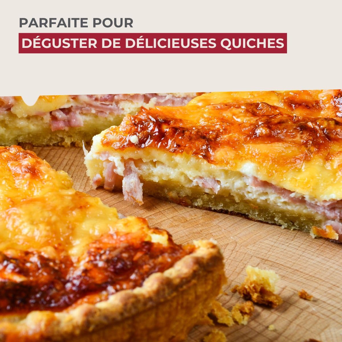 Planche à pizza, planche en bois, planche à découper, planche ronde, Bois, 30 cm, Marron 1